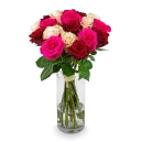 Kytice růžových růží